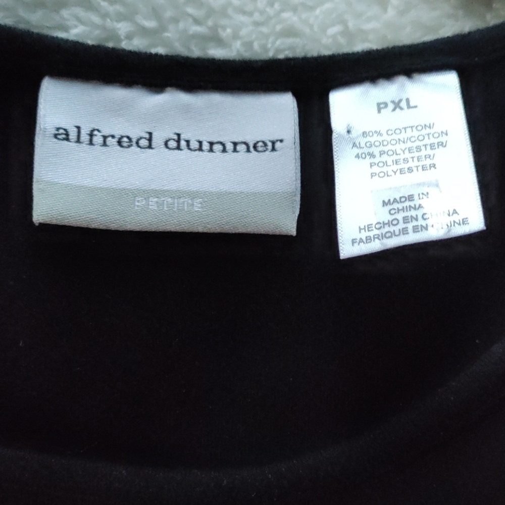 ✨ Alfred dunner women's PXL short sleeve top - Picture 2 of 3